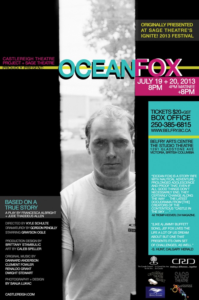 Ocean Fox Poster 4x6 Final Web