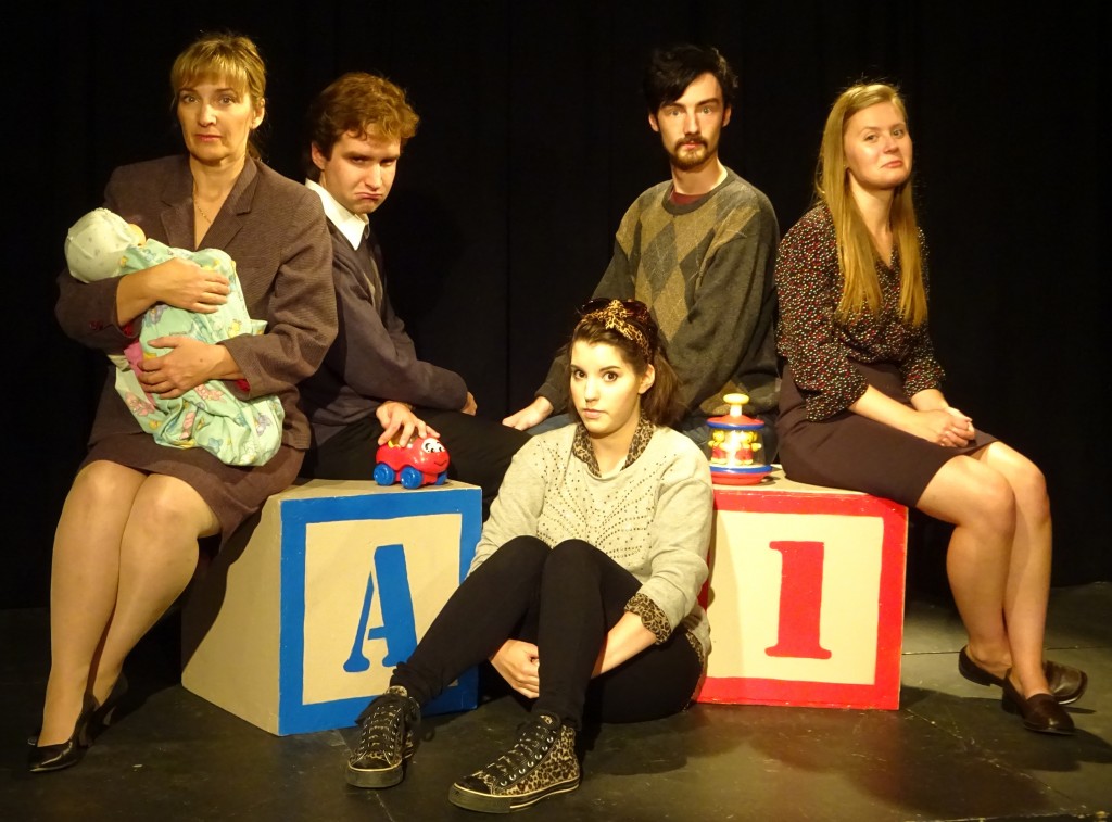 Baby With the Bathwater by Christopher Durang at Theatre Inconnu Oct 2-18, 2014. Victoria BC.