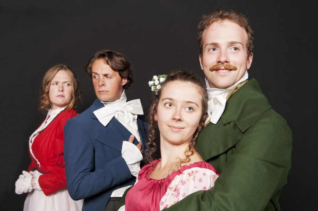 Pride and Prejudice at Langham Court Theatre October 2014. 