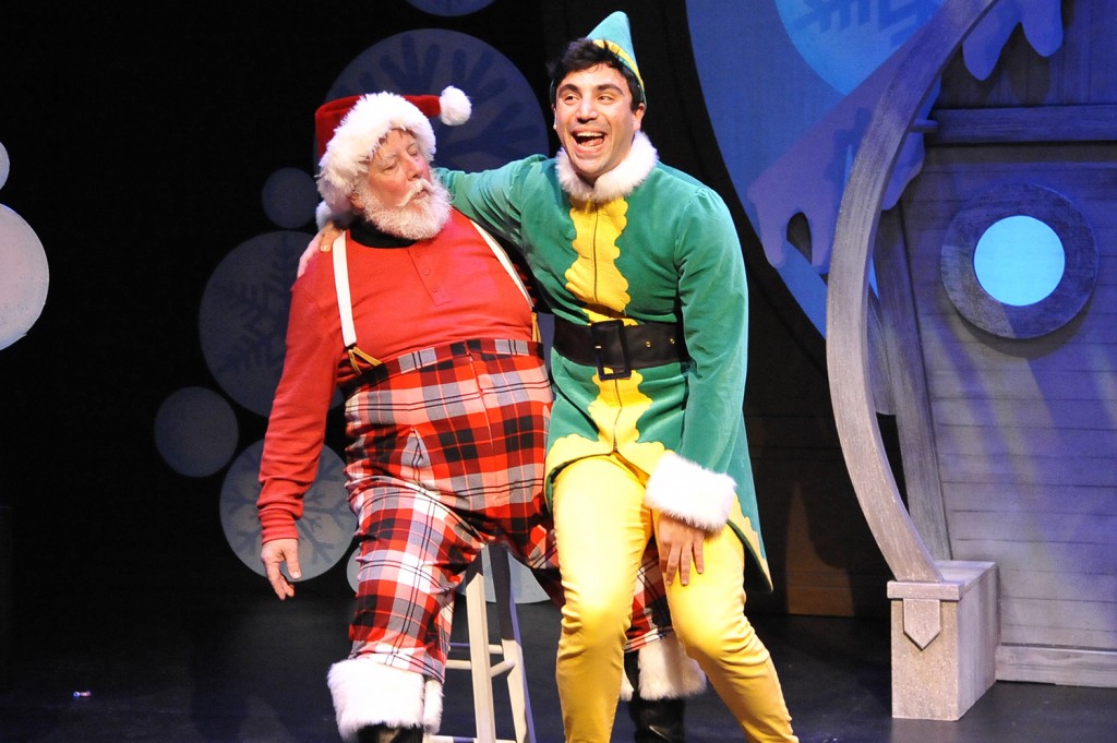 Santa and Buddy Elf the Musical CHemainus