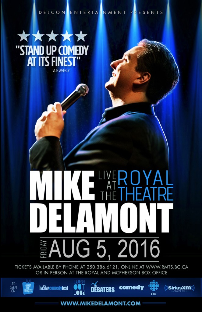 Mike Delamont RoyalTheatre-Poster
