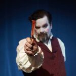 Sweeney Todd at Blue Bridge Repertory Theatre July 31-August 12, 2018. A review.