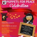 Pacific Northwest Puppetry Festival and Puppets for Peace Celebration September 19-21, 2014. Victoria BC.