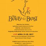 Disney’s Beauty and the Beast by The Canadian College of Performing Arts April 21-29, 2017. A review.